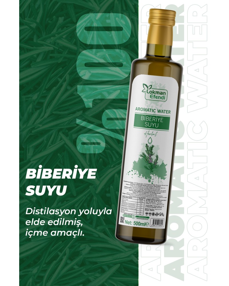 Biberiye Suyu 500ml