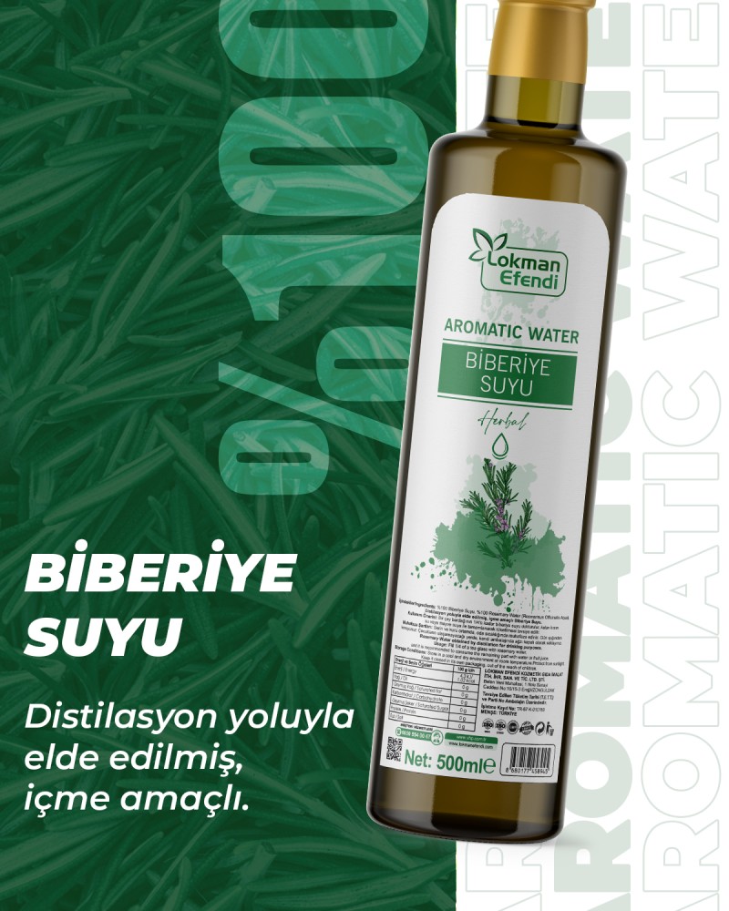 Biberiye Suyu 500ml
