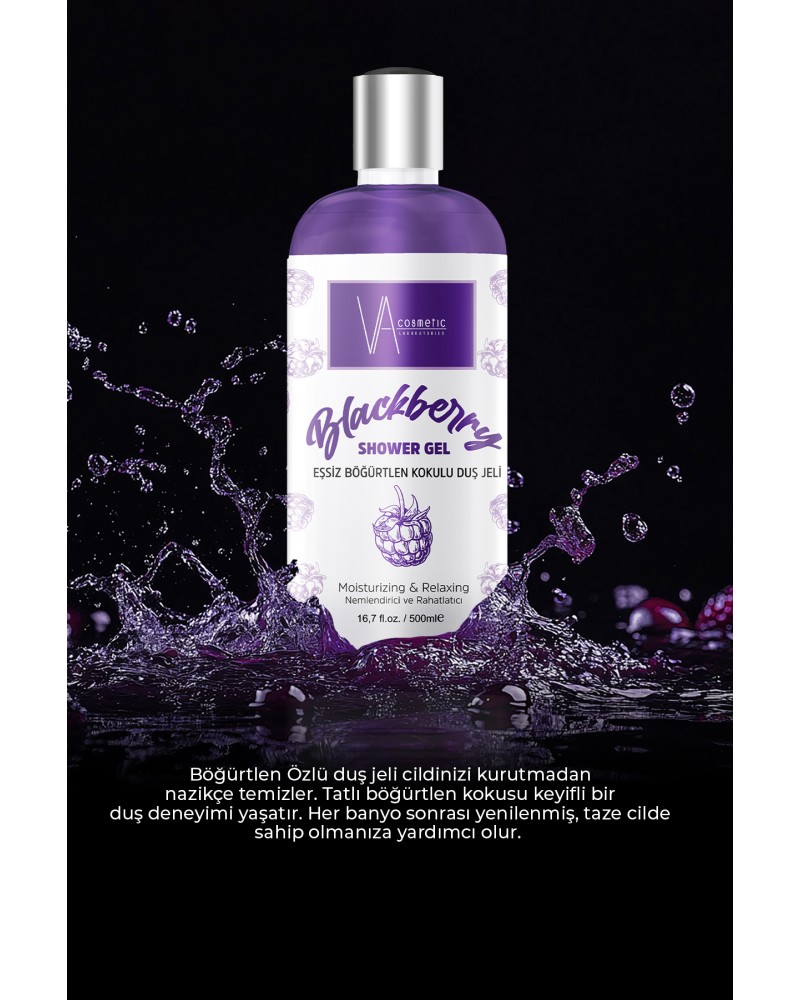 Böğürtlenli Duş Jeli 500 ml