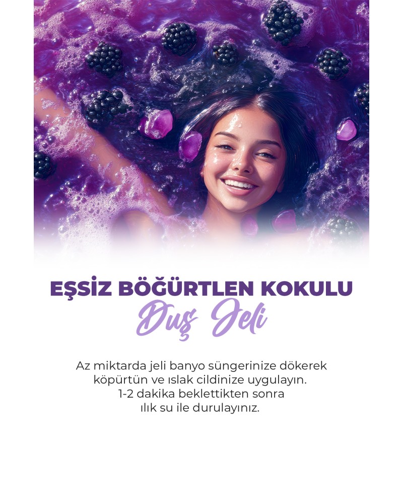Böğürtlenli Duş Jeli 500 ml