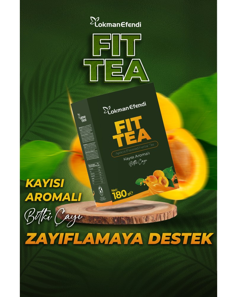 LOKMAN EFENDİ KAYISILI FORM ÇAYI FİT TEA -