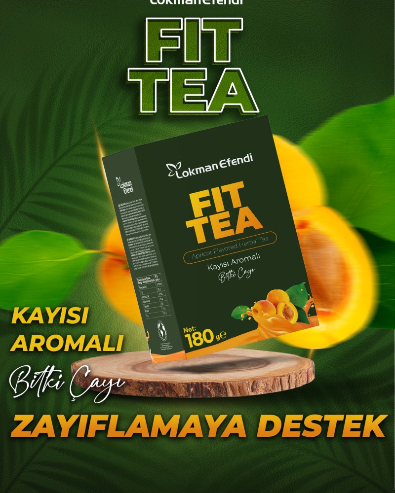 LOKMAN EFENDİ KAYISILI FORM ÇAYI FİT TEA -