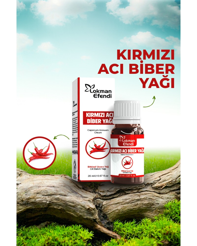 Kırmızı Acı Biber Yağı