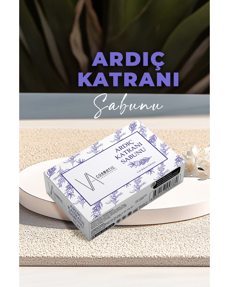 Va Kozmetik Besleyici Bakım Doğal Ardıç Katranı Sabunu 125gr