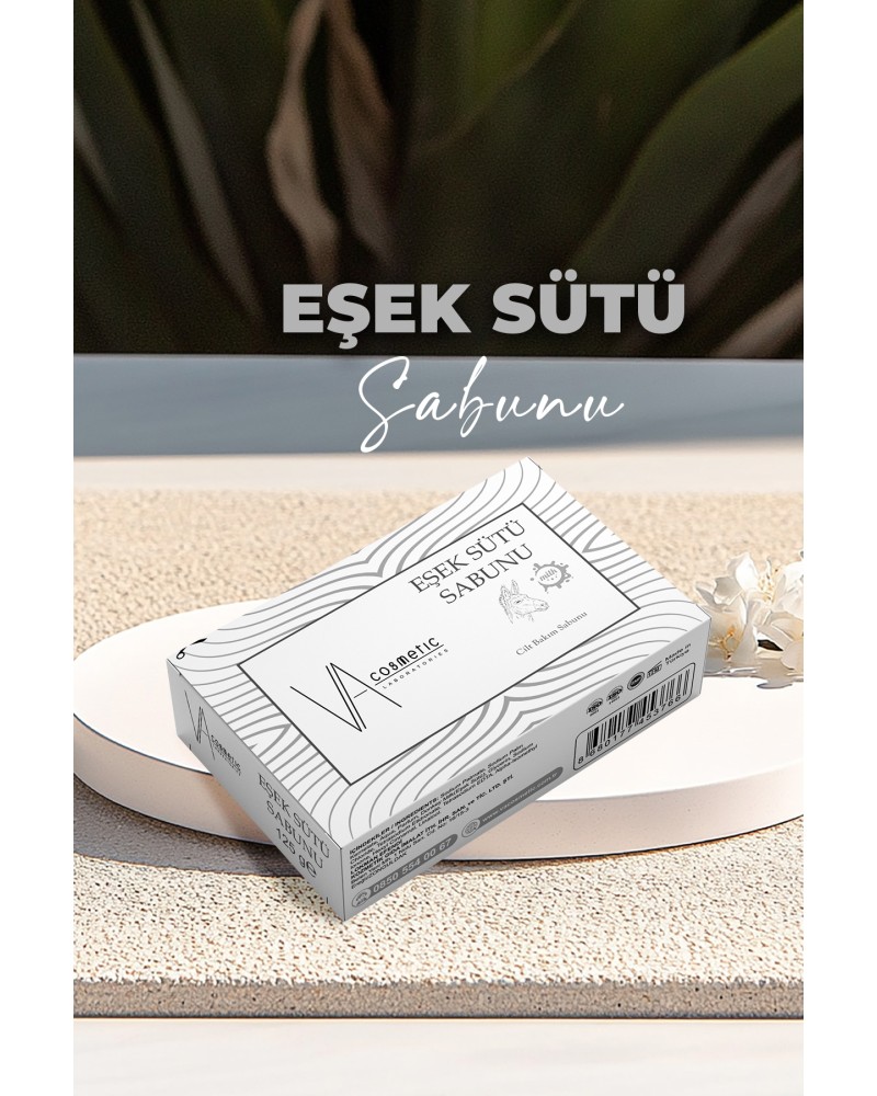 Va Kozmetik Besleyici Doğal Bakım Eşek Sütü Sabunu 125gr