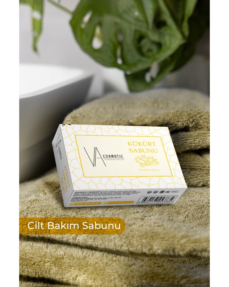 Va Kozmetik Besleyici Bakım Doğal Kükürt Sabunu 125gr