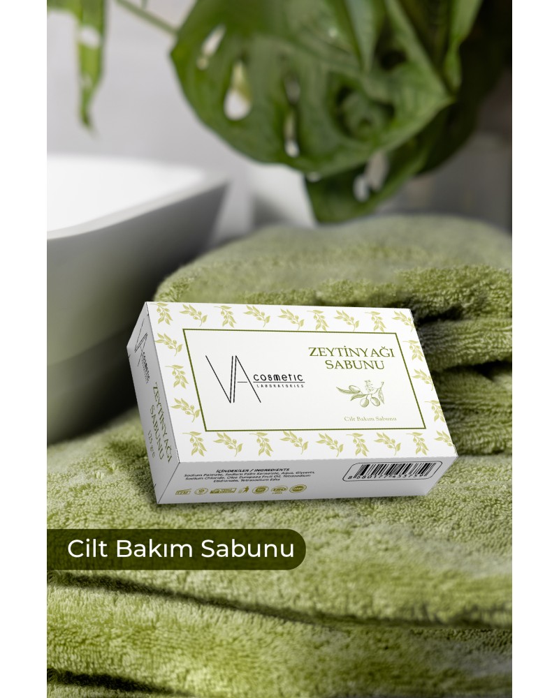 Va Kozmetik Besleyici Bakım Doğal Zeytin Yağı Sabunu 125gr