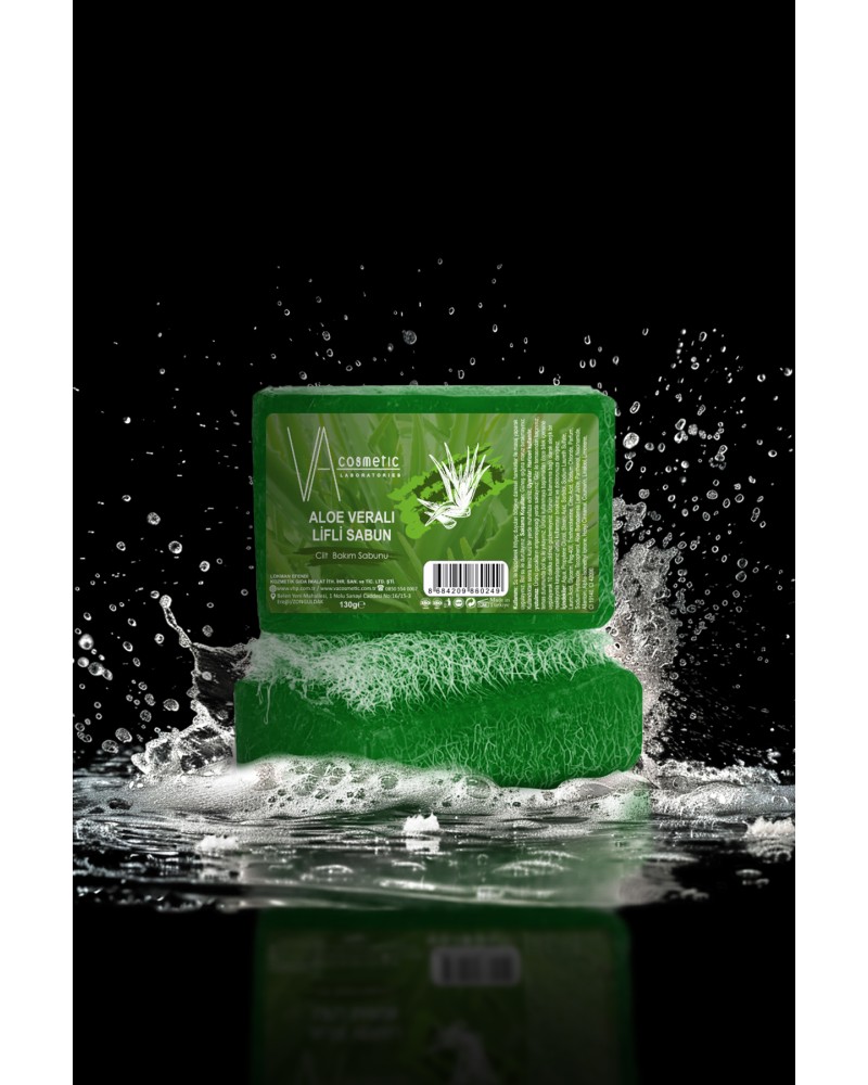 VA COSMETIC ALOE VERALI LİFLİ SABUN