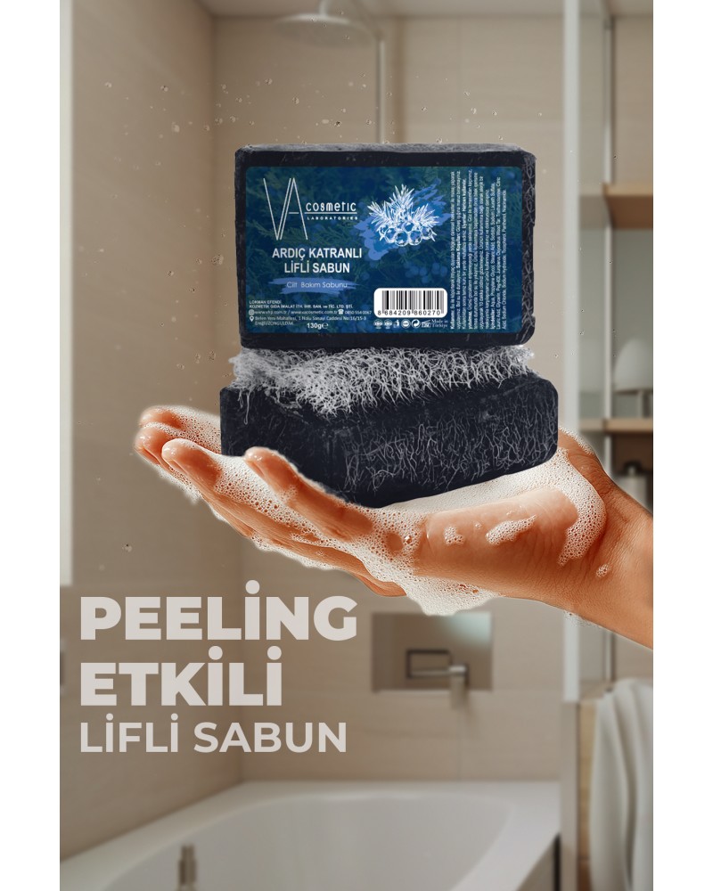 VA COSMETIC ARDIÇ KATRANLI LİFLİ SABUN