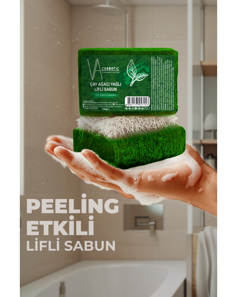 VA COSMETIC ÇAY AĞACI LİFLİ SABUN