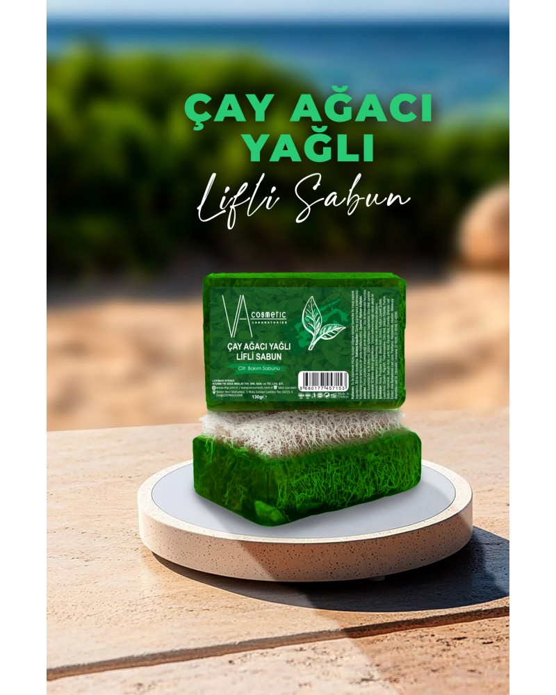 VA COSMETIC ÇAY AĞACI LİFLİ SABUN