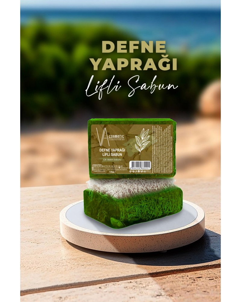 VA COSMETIC DEFNE YAPRAĞI LİFLİ SABUN