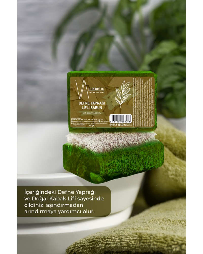 VA COSMETIC DEFNE YAPRAĞI LİFLİ SABUN