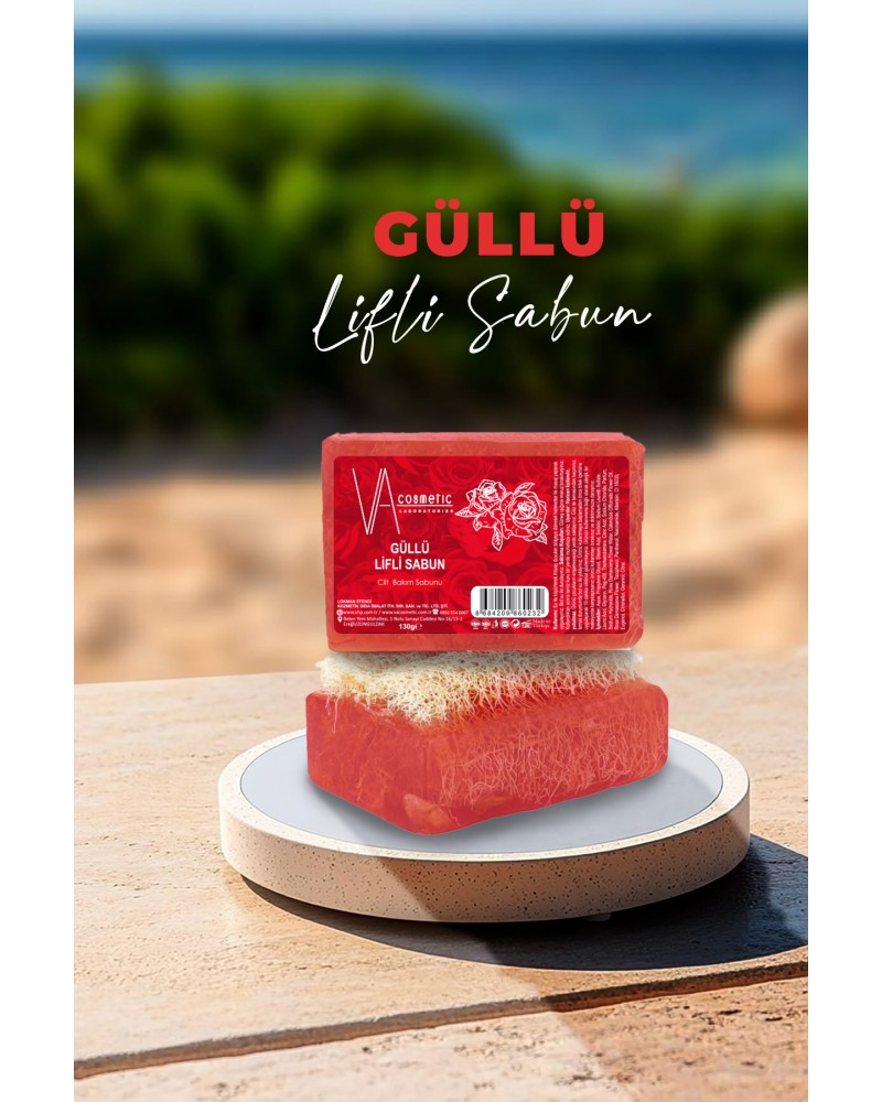 VA COSMETIC GÜLLÜ LİFLİ SABUN