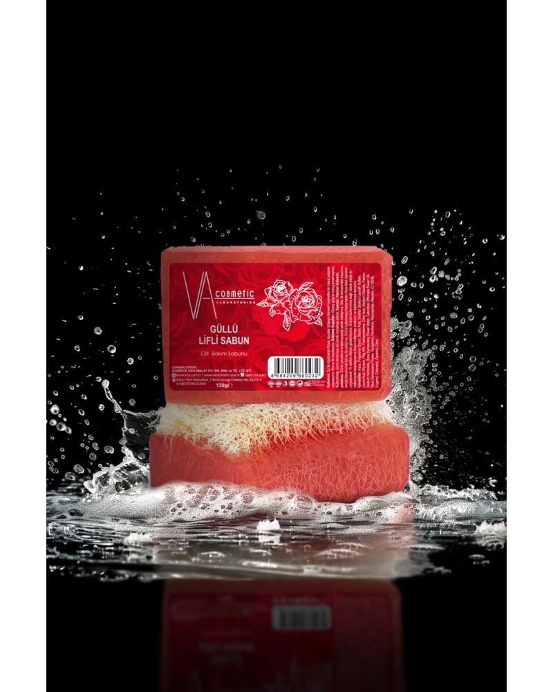 VA COSMETIC GÜLLÜ LİFLİ SABUN