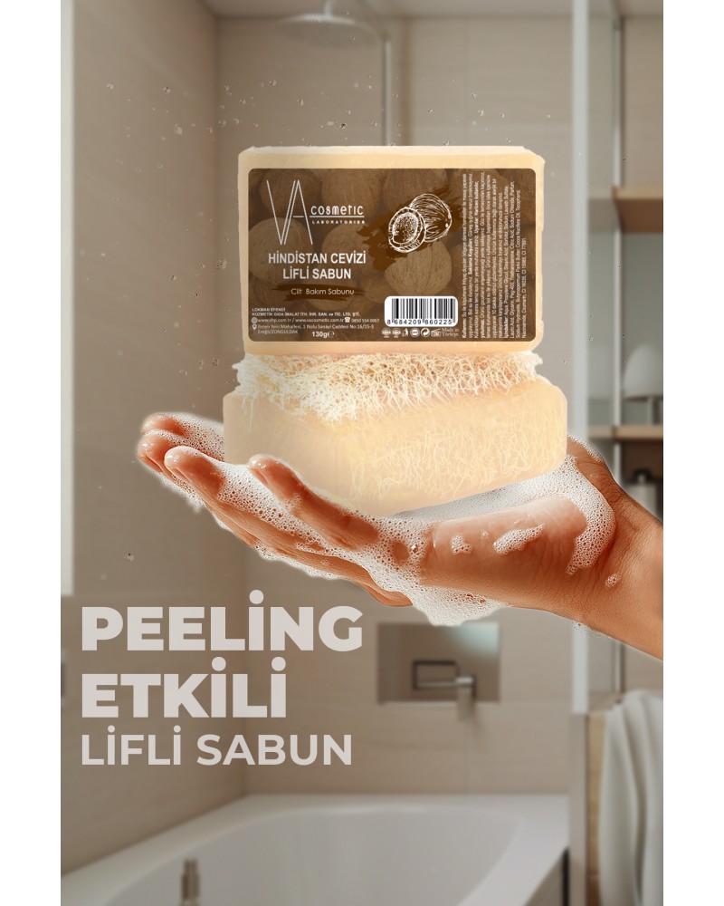 Hindistan Cevizi Lifli Sabun 130 gr