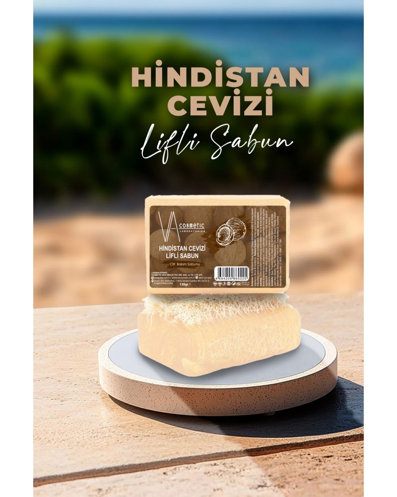 Hindistan Cevizi Lifli Sabun 130 gr