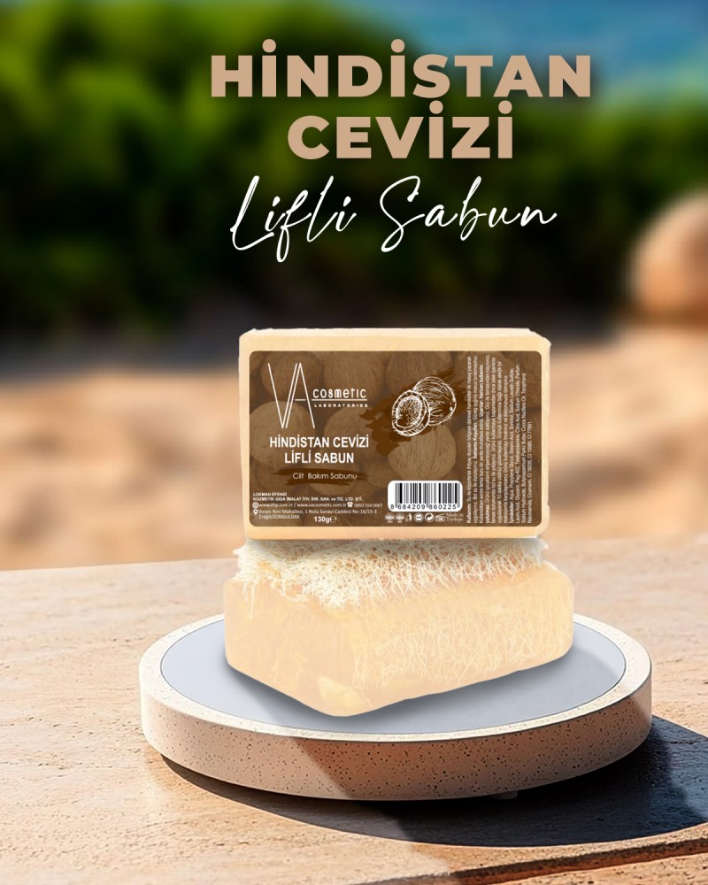 Hindistan Cevizi Lifli Sabun 130 gr