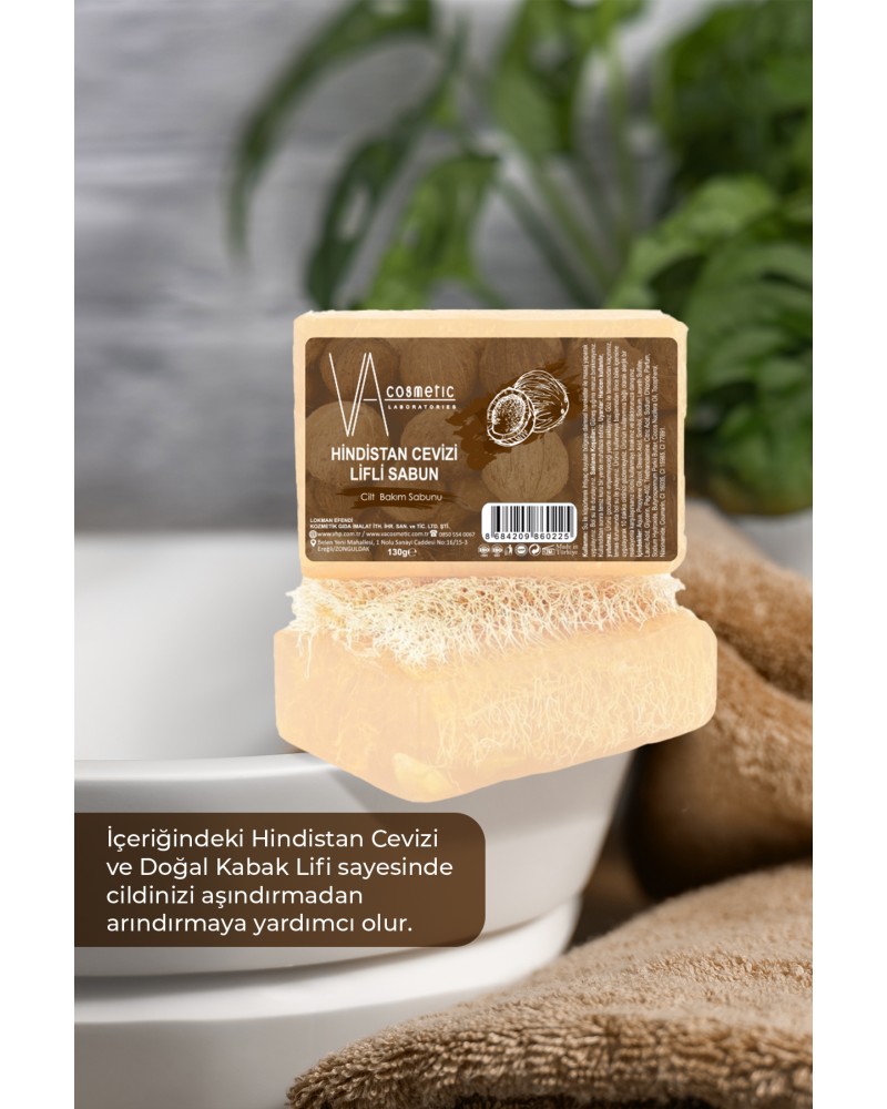 Hindistan Cevizi Lifli Sabun 130 gr
