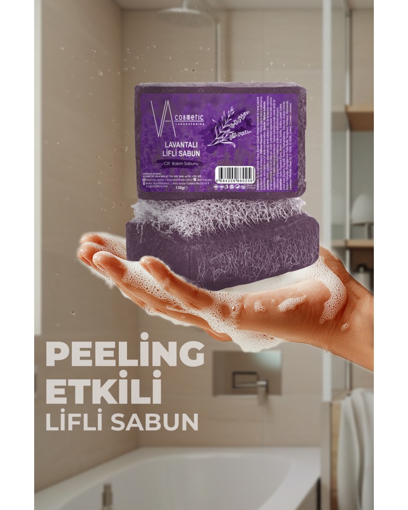 Lavantalı Lifli Sabun 130 gr