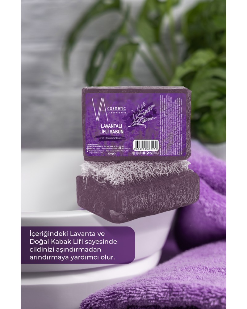 Lavantalı Lifli Sabun 130 gr