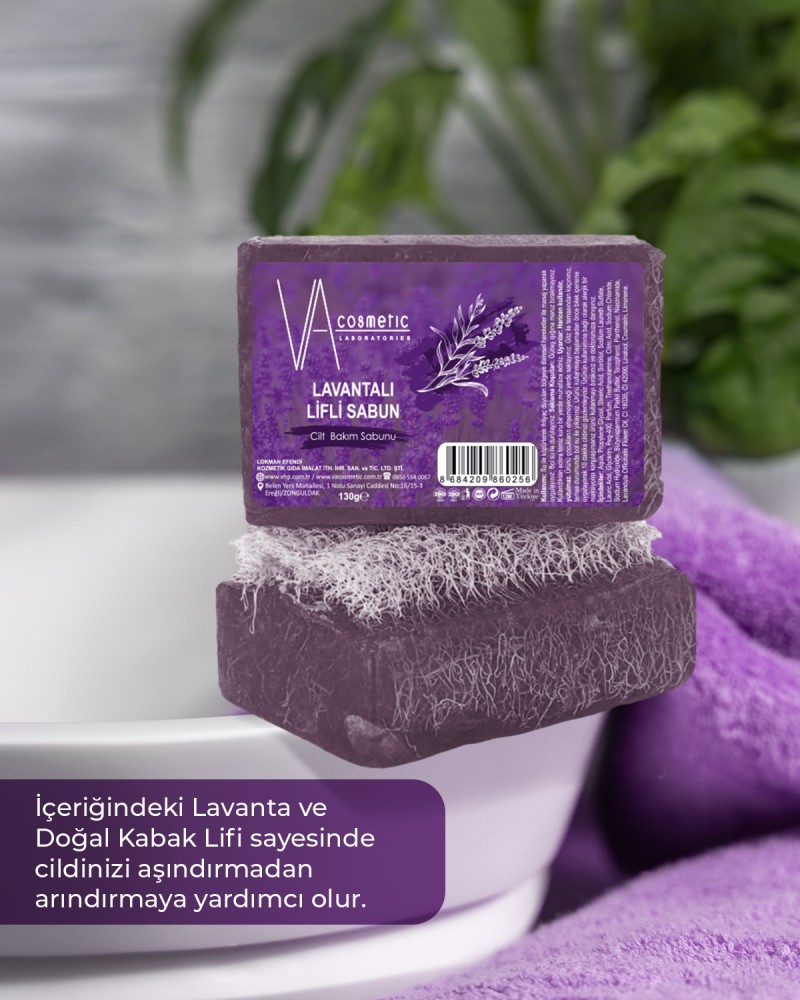 Lavantalı Lifli Sabun 130 gr