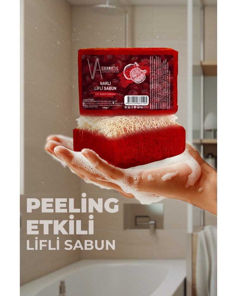 VA COSMETIC NARLI LİFLİ SABUN