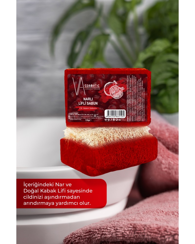VA COSMETIC NARLI LİFLİ SABUN