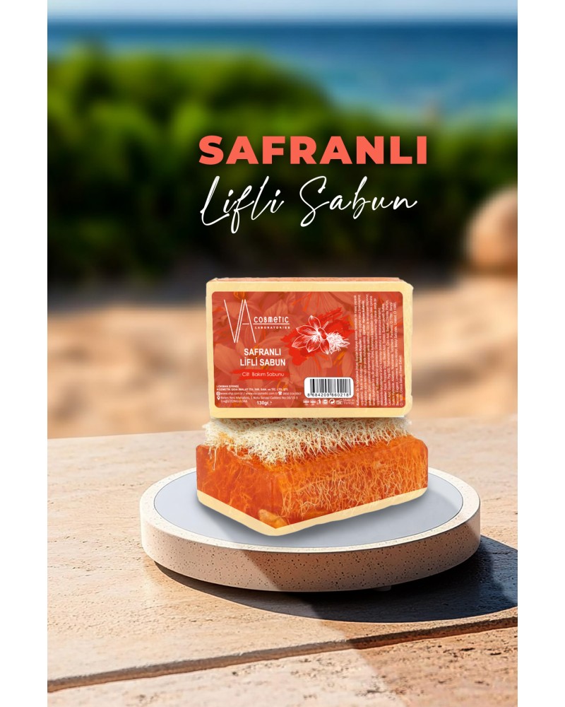 Safranlı Lifli Sabun 130 gr