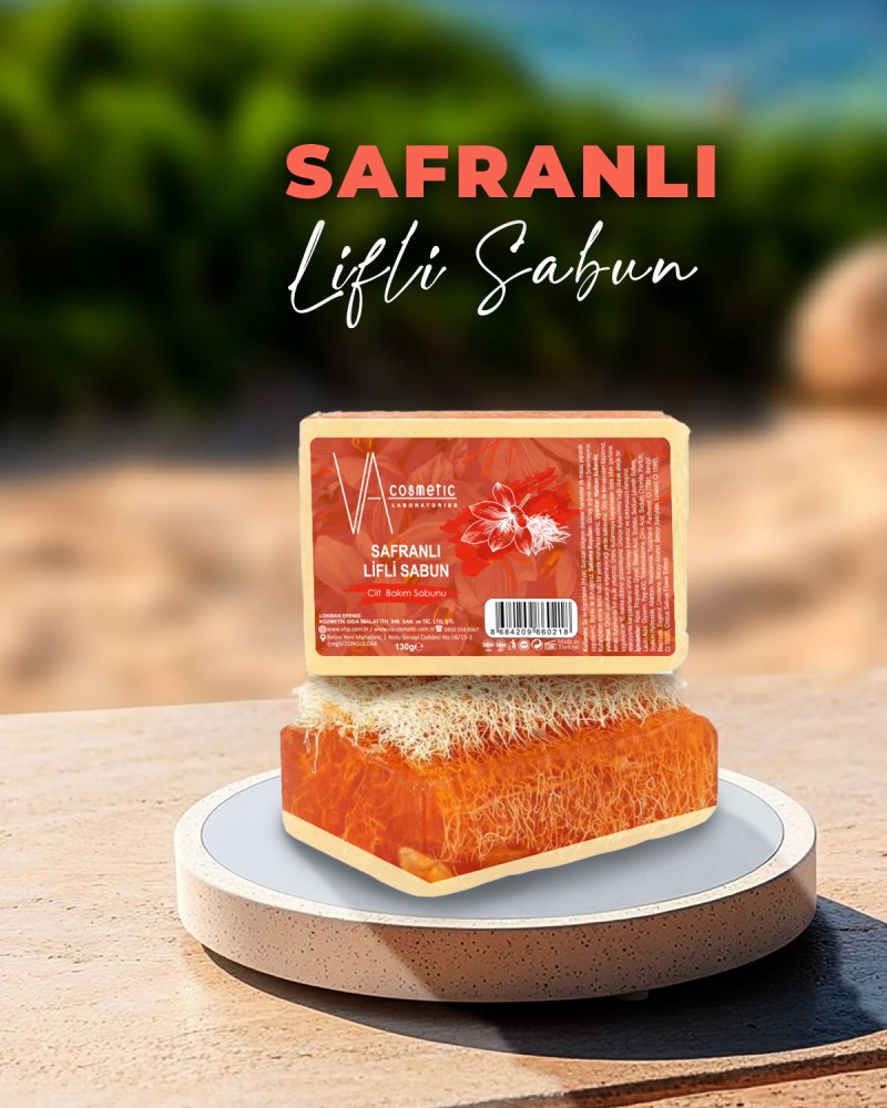 Safranlı Lifli Sabun 130 gr