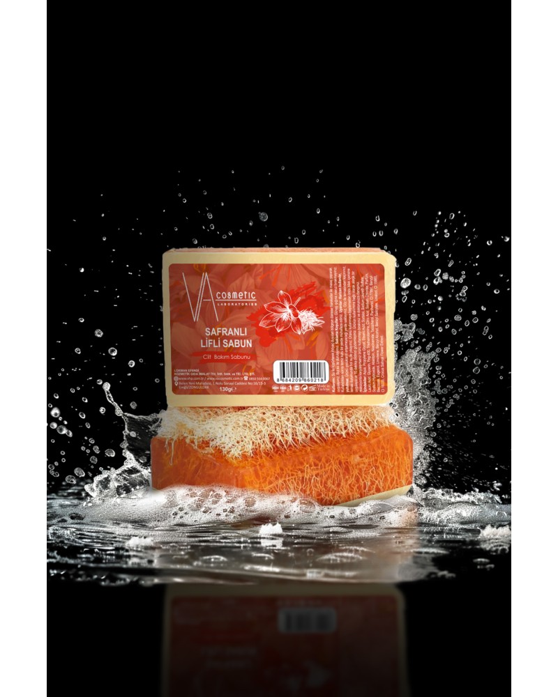 Safranlı Lifli Sabun 130 gr