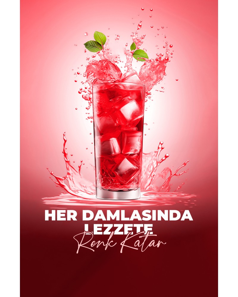 Sıvı Gıda Boyası Kırmızı 25ml