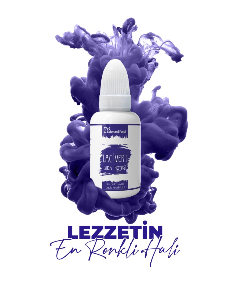 Sıvı Gıda Boyası Lacivert 25ml