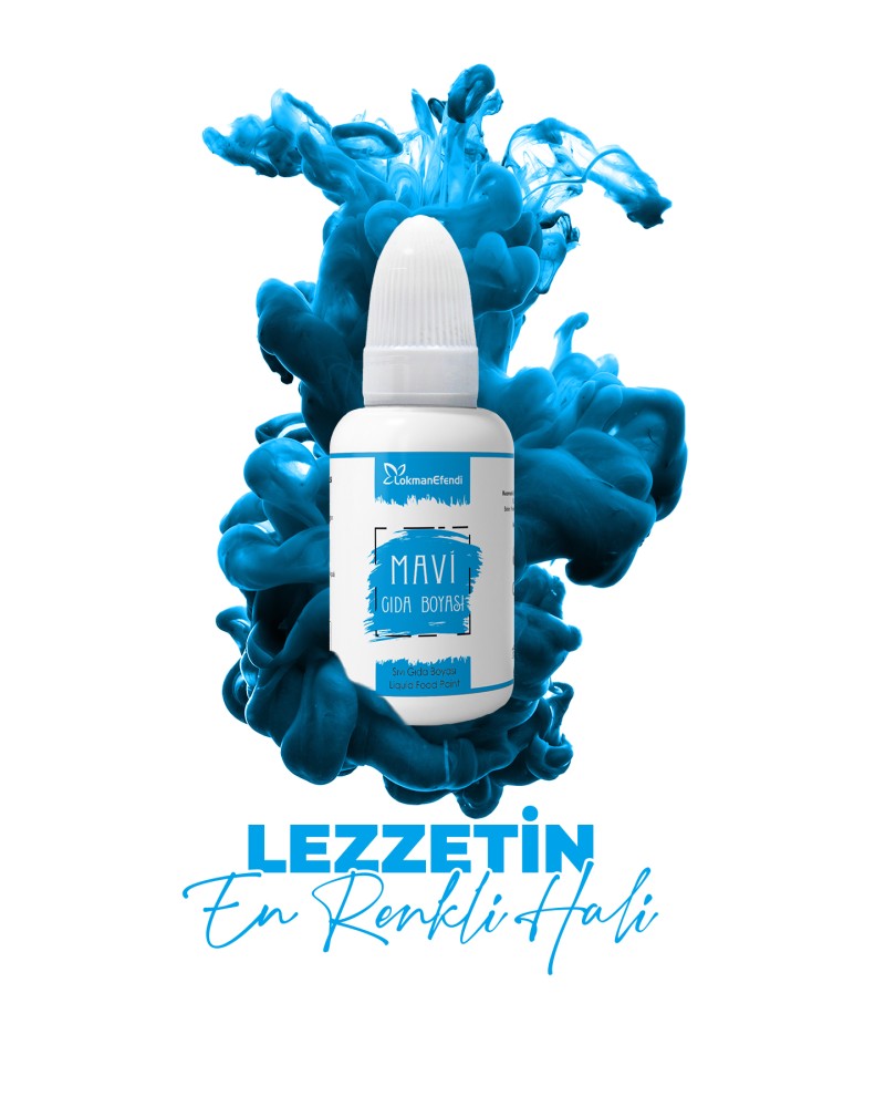 Sıvı Gıda Boyası Mavi 25 ml