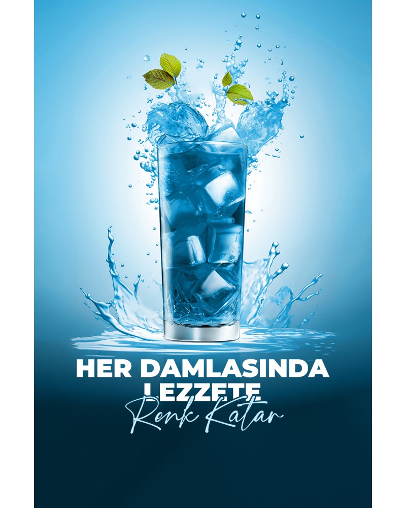 Sıvı Gıda Boyası Mavi 25 ml