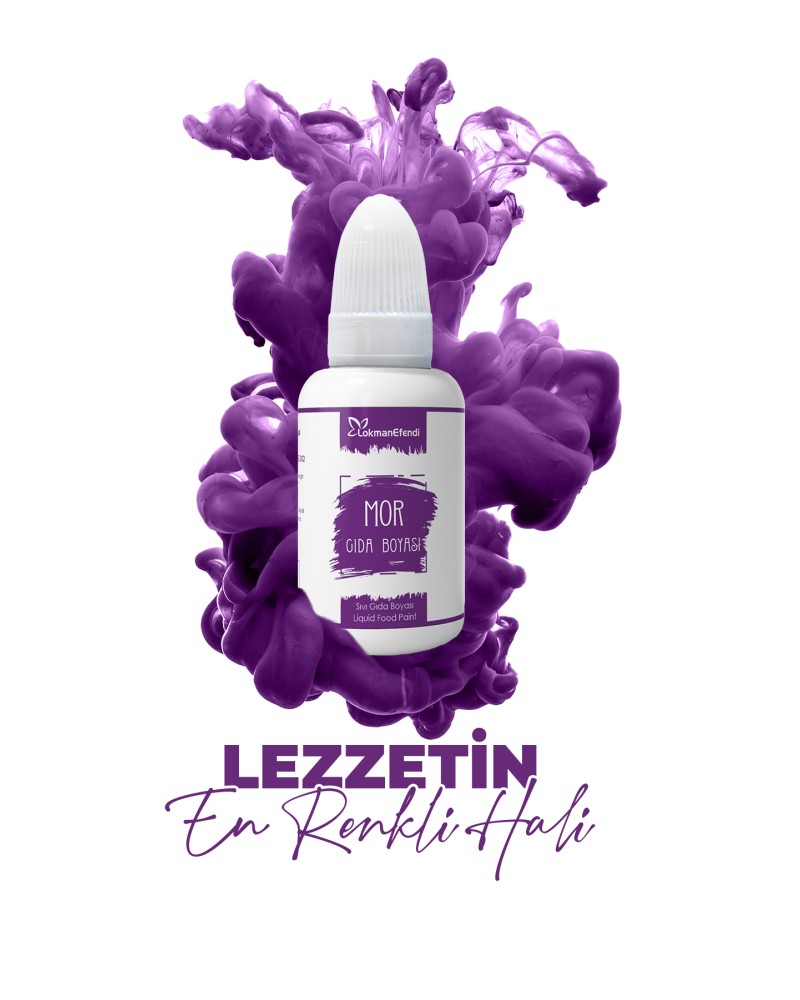 Sıvı Gıda Boyası Mor 25 ml