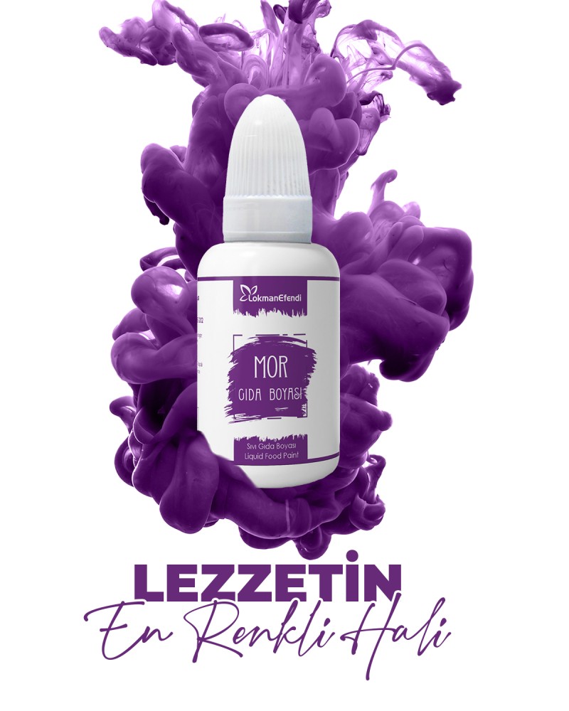 Sıvı Gıda Boyası Mor 25 ml