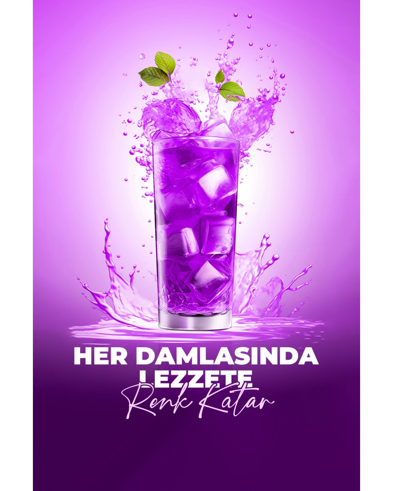 Sıvı Gıda Boyası Mor 25 ml