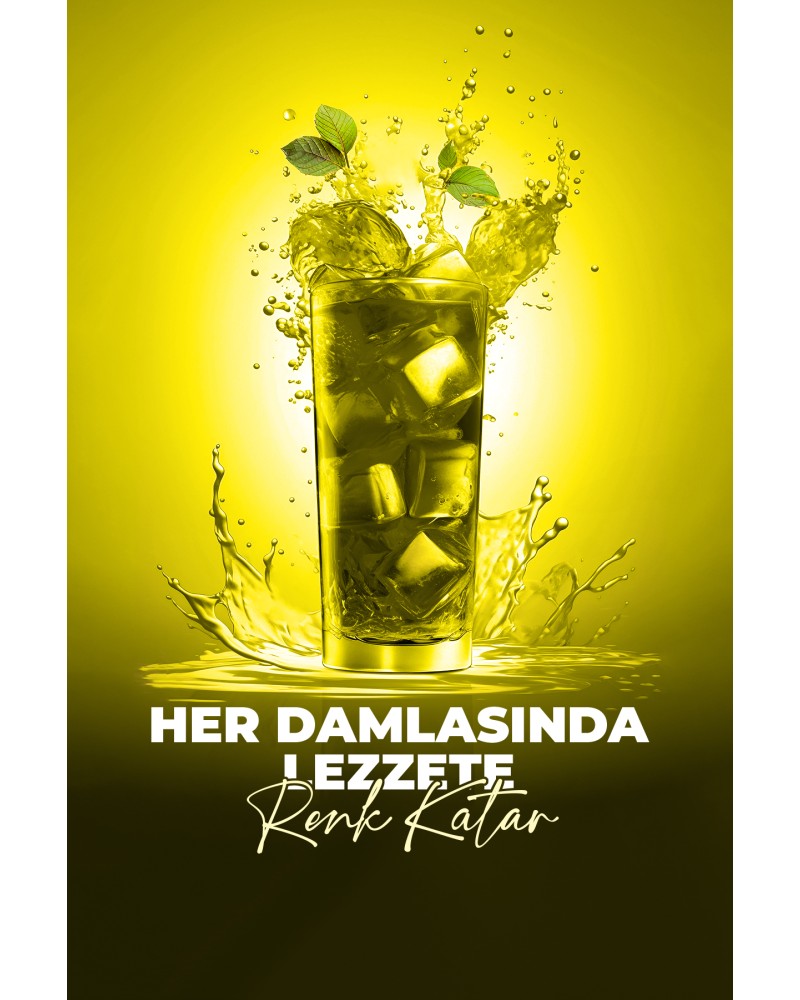 Sıvı Gıda Boyası Sarı 25 ml