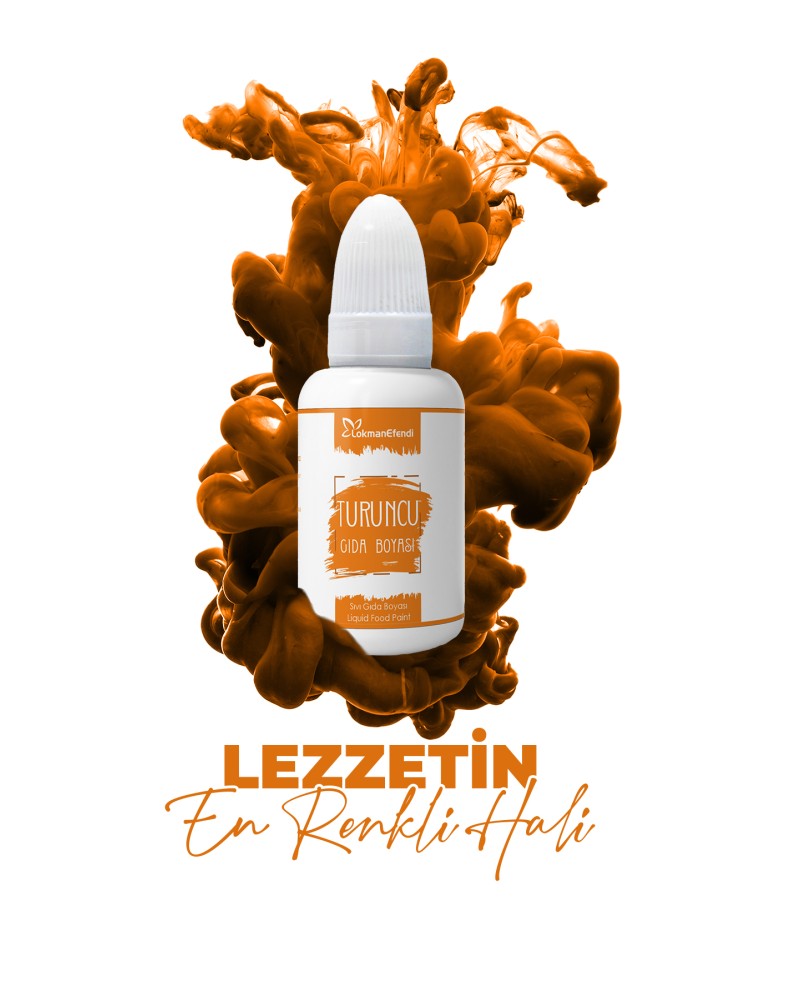 Sıvı Gıda Boyası Turuncu 25 ml