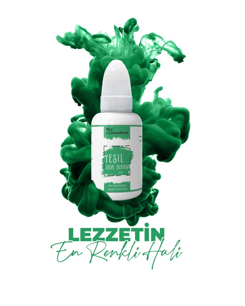 Sıvı Gıda Boyası Yeşil 25 ml