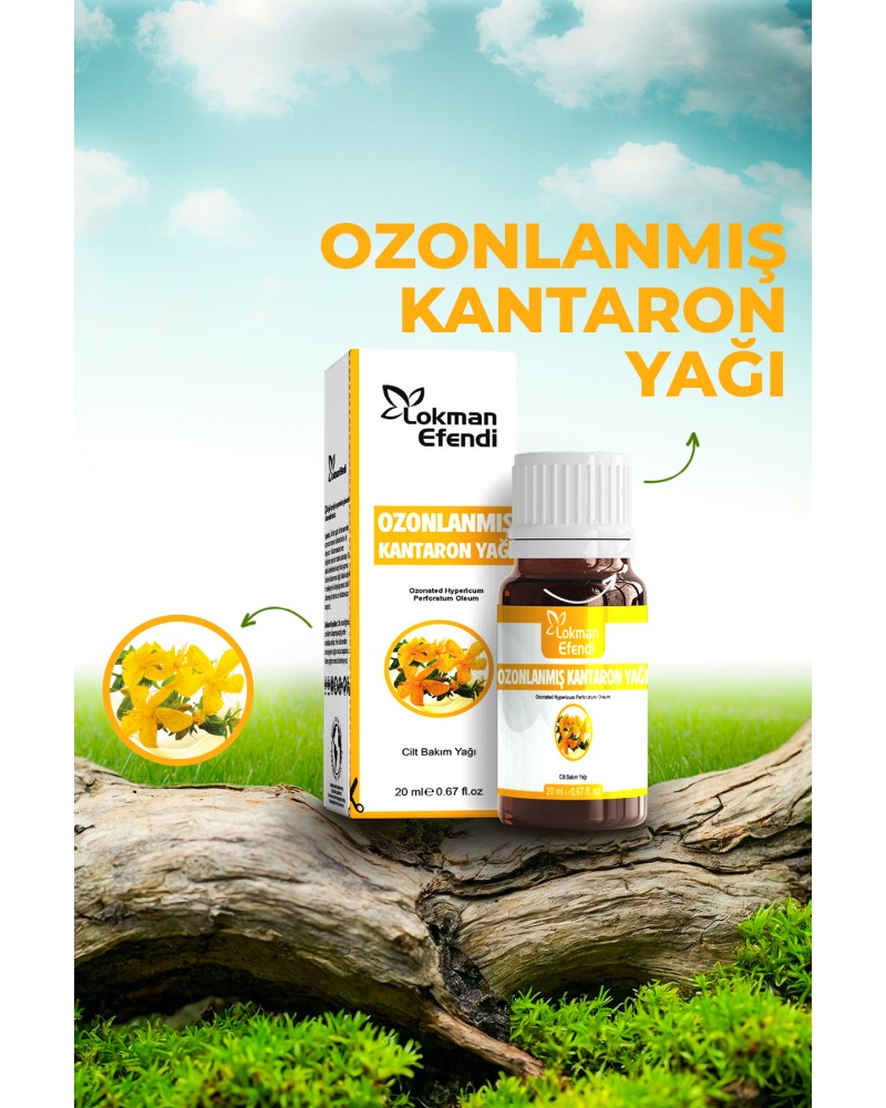 Ozonlanmış Kantaron Yağı 20 ml