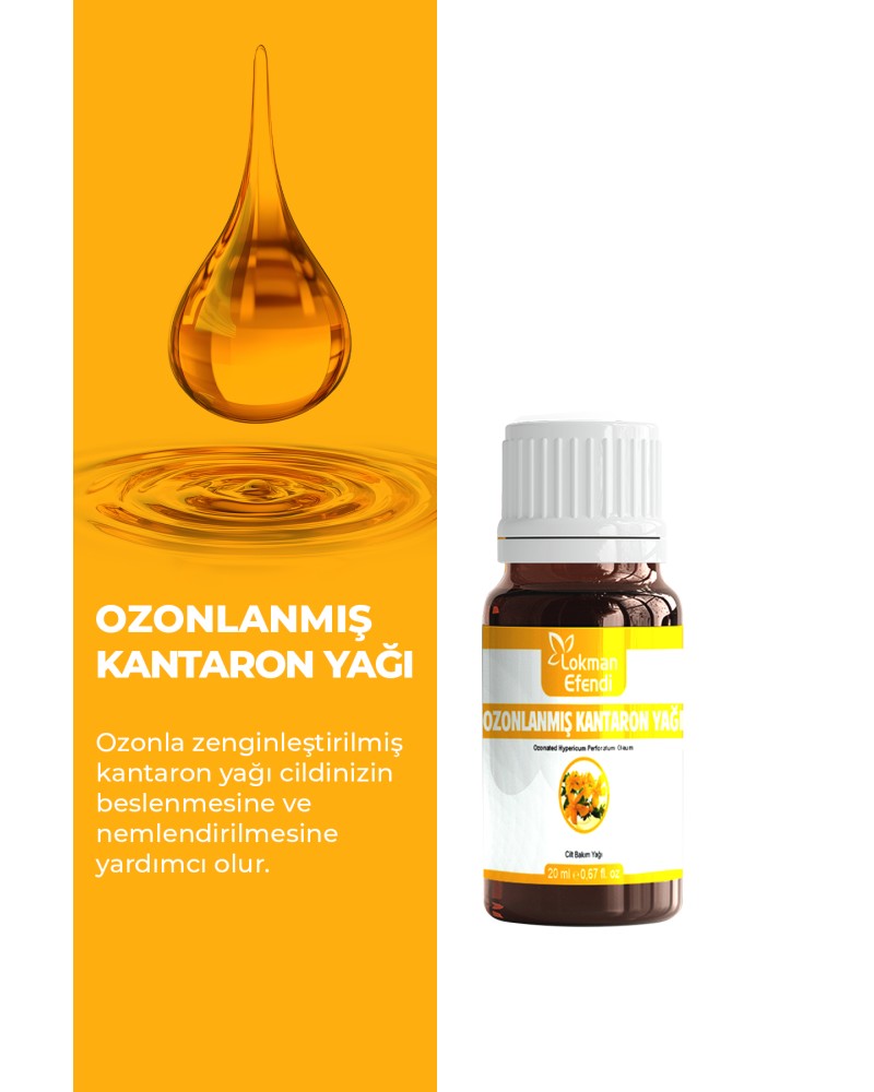 Ozonlanmış Kantaron Yağı 20 ml