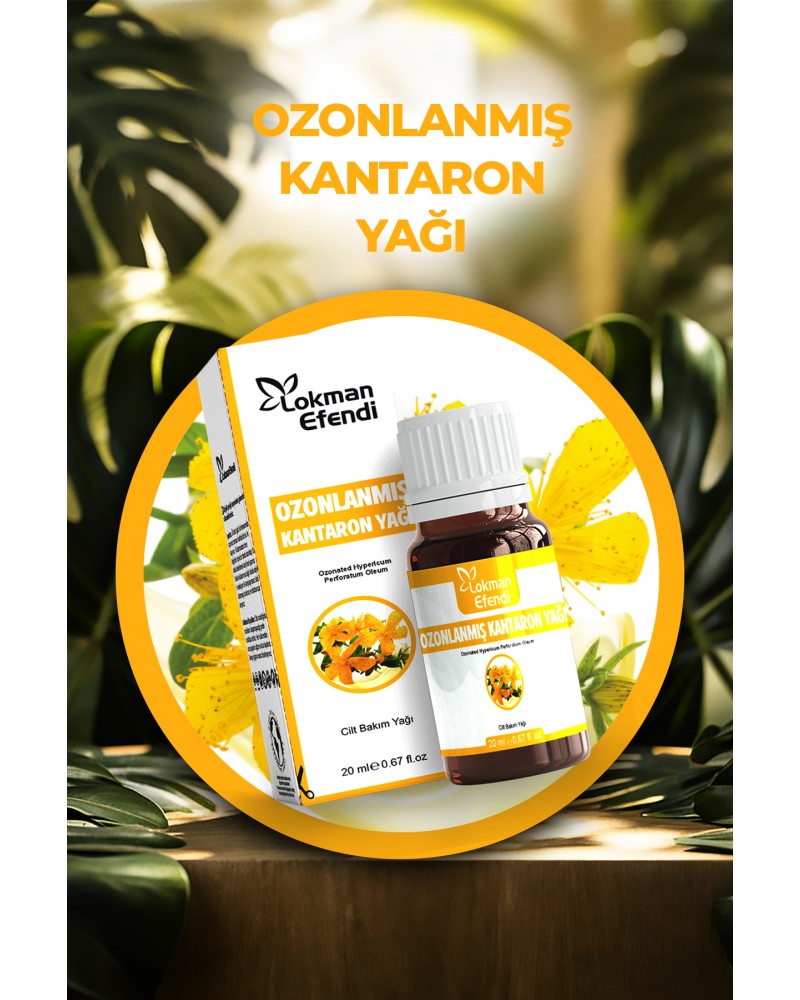 Ozonlanmış Kantaron Yağı 20 ml