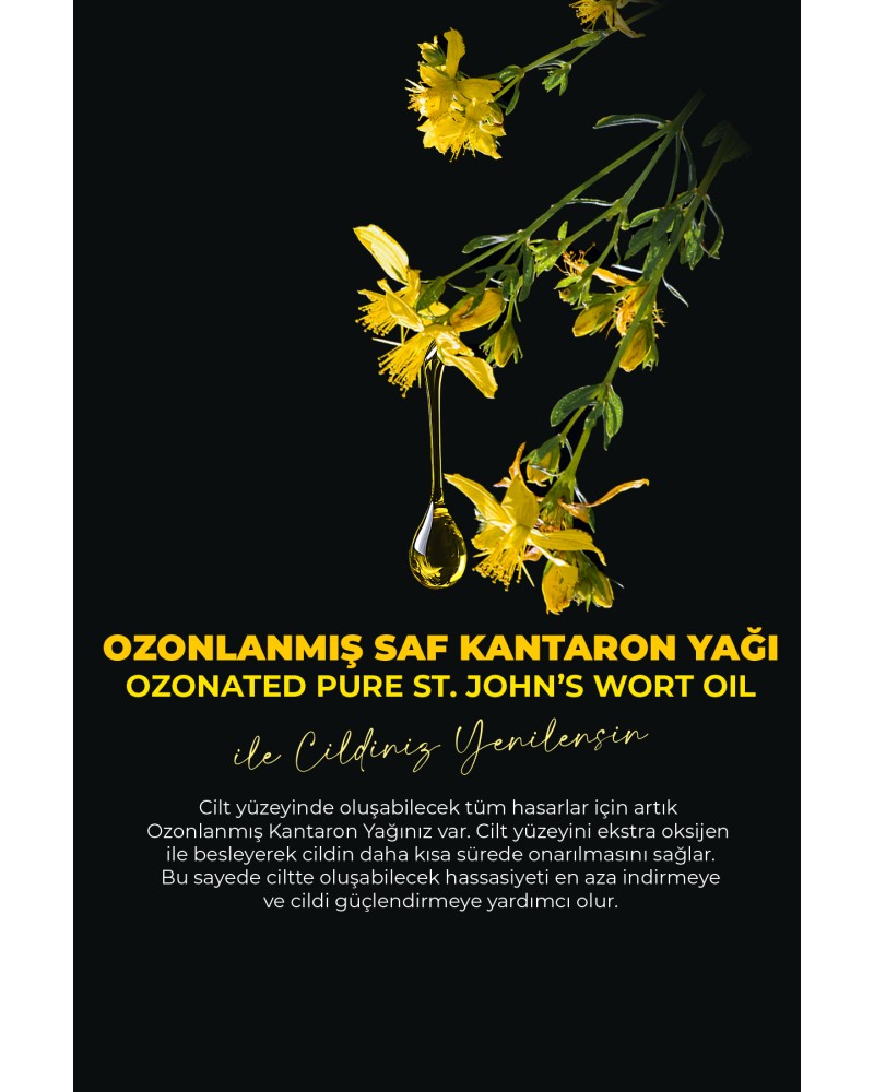 Ozonlanmış Kantaron Yağı 30 ml