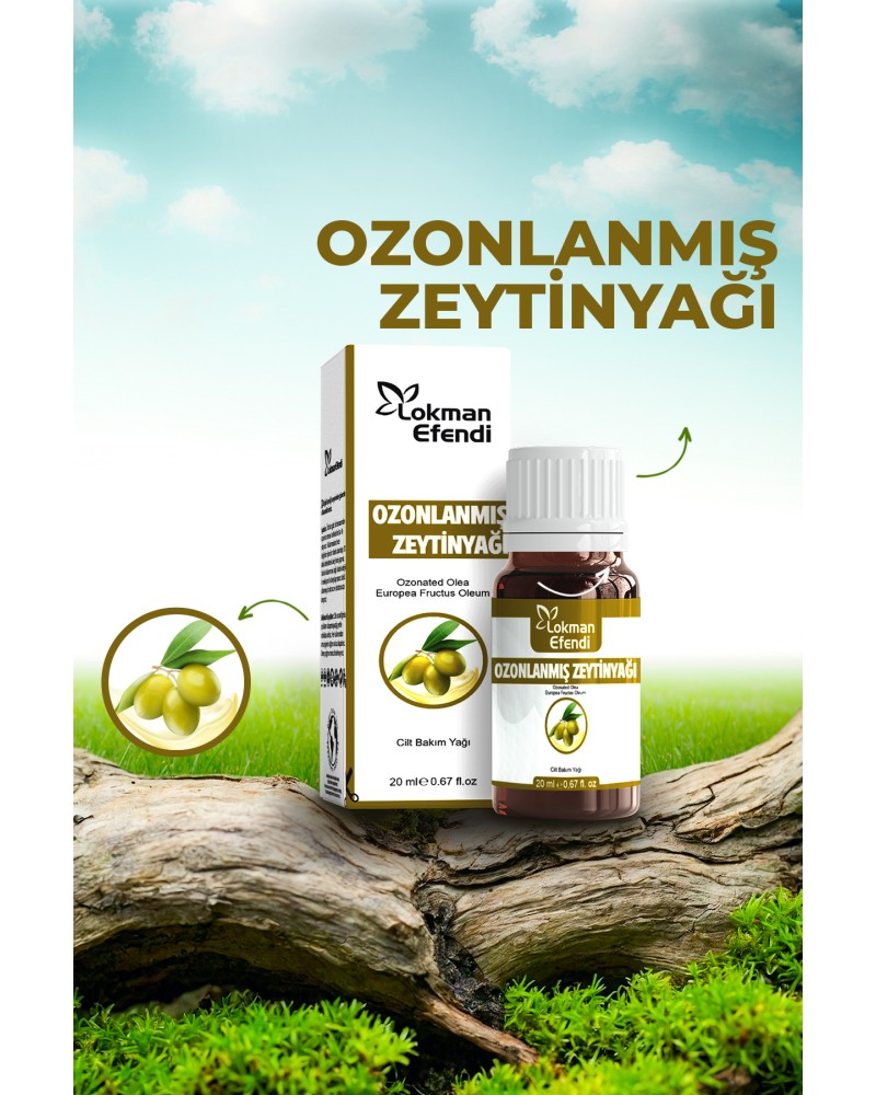 Ozonlanmış Zeytinyağı 20 ml