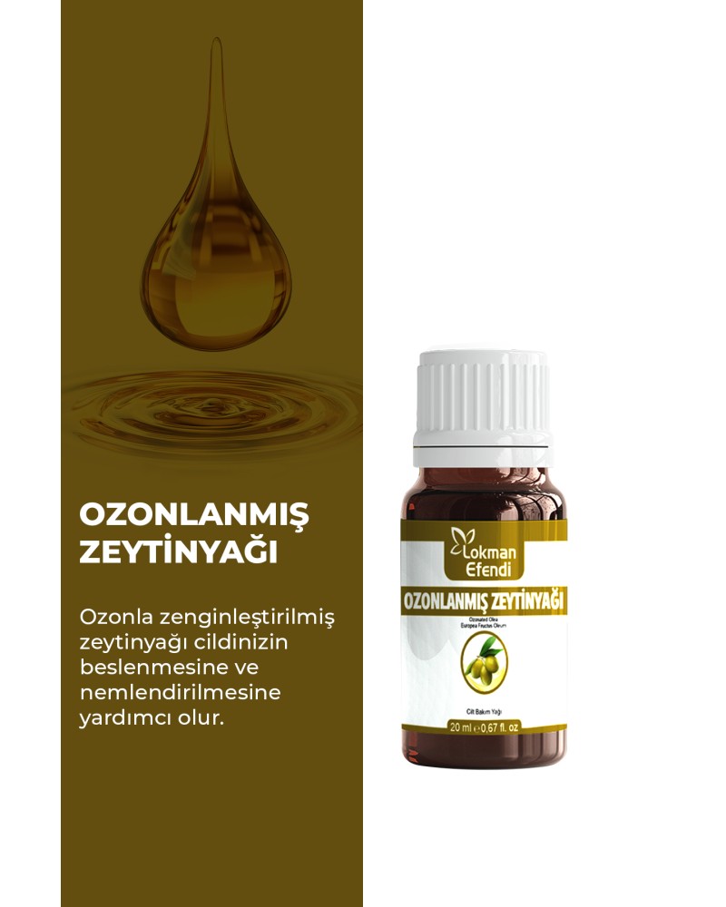Ozonlanmış Zeytinyağı 20 ml