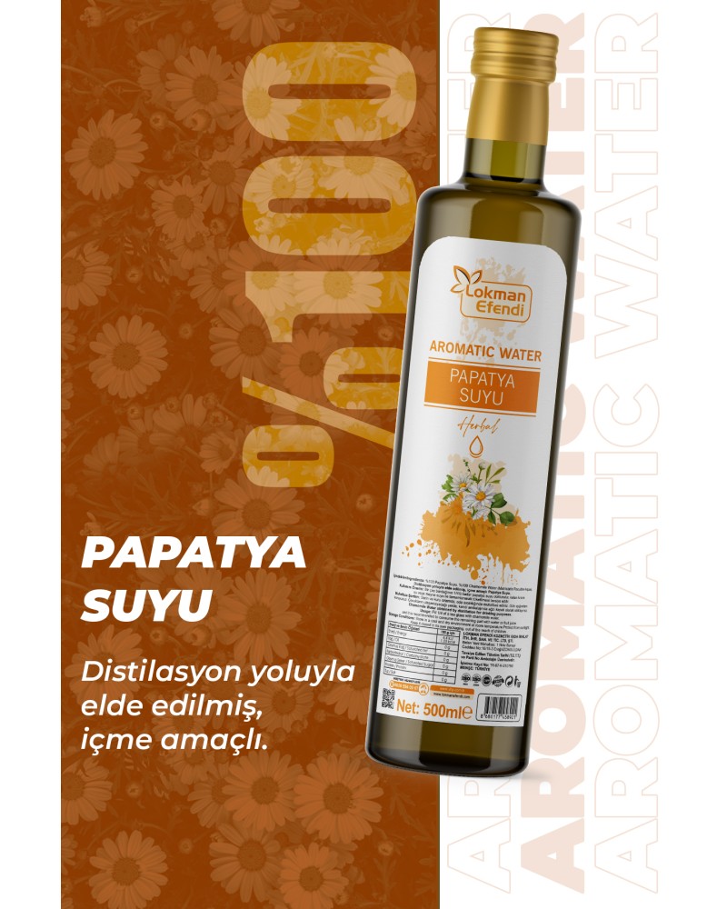 Papatya Suyu 500 ml
