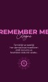 Remember Me Kolonya 250 Ml