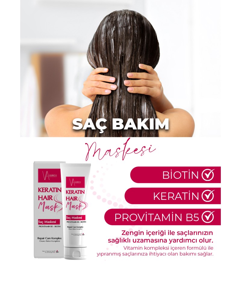 Keratin Saç Maskesi 200 ml